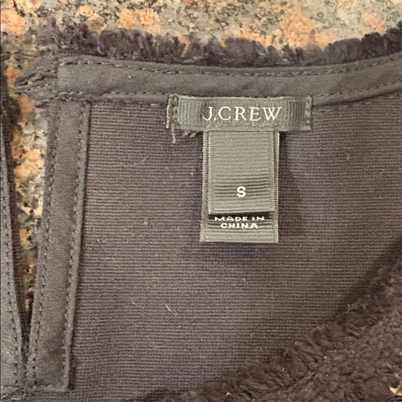 J. Crew Black Lace Sleeveless Top Size S - Picture 5 of 7